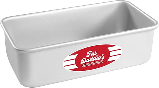 Fat Daddio's BP-5644 Anodized Aluminum Bread Loaf Pan, 10 x 5 x 3 Inch