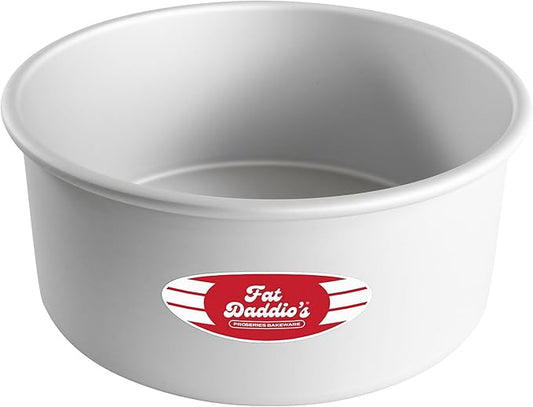 Fat Daddio's Anodized Aluminum Round Cake Pan, 9 x 4 Inch