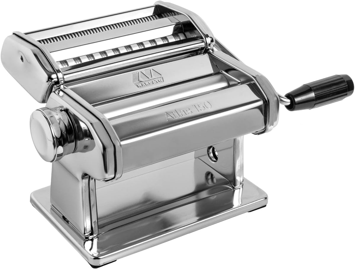 Atlas150 Manual Pasta Maker Machine-LASAGNA, FETTUCCINE & TAGLIOLINI. Made