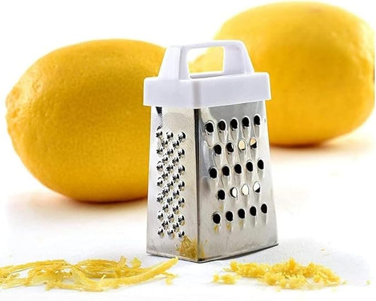 Mini Garlic Grater, Stainless Steel Cheese Ginger Vegetable Spices Small Grater for Kitchen