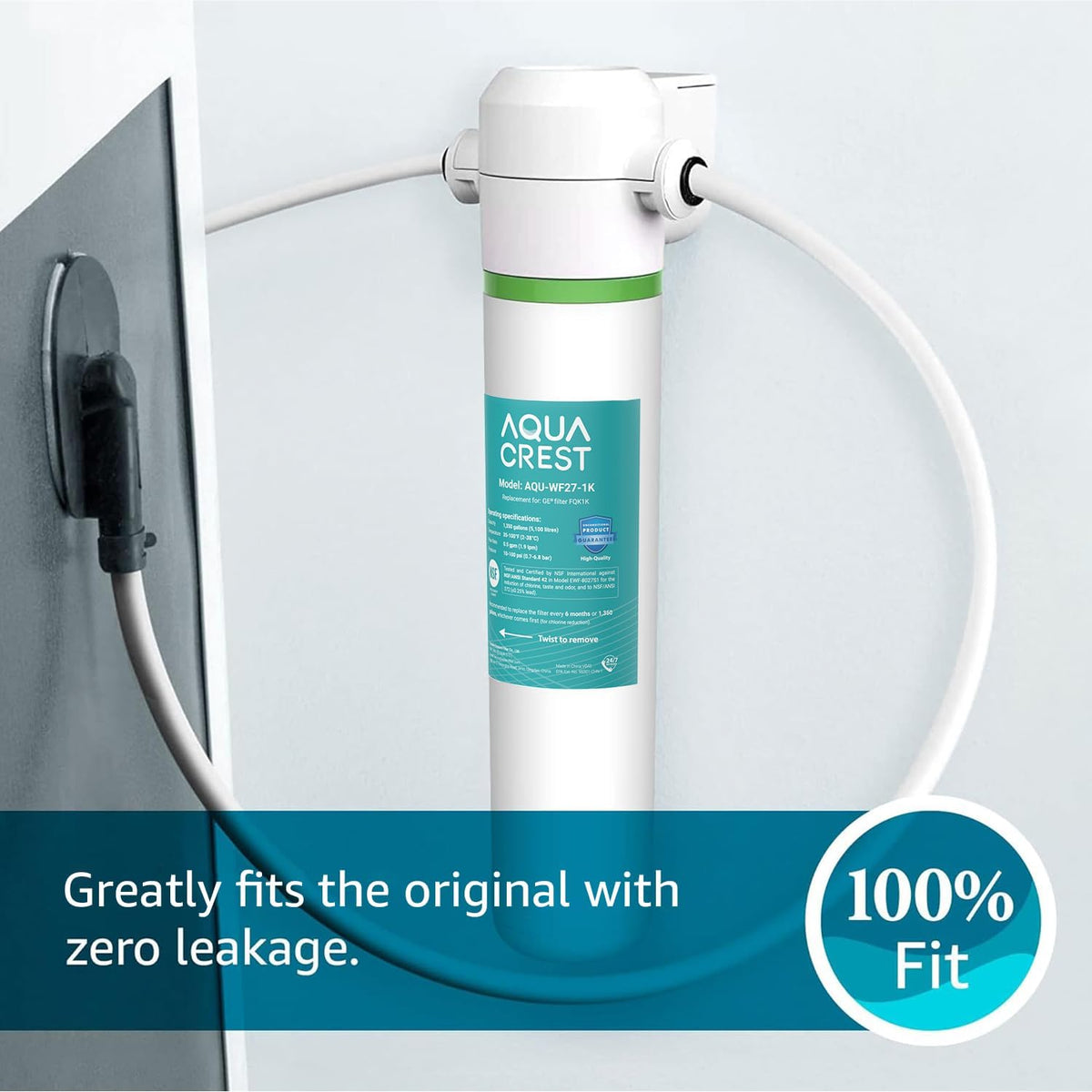 FQK1K Water Filter Replacement for GE FQK1K, FQK2J, 2 Pack – detail