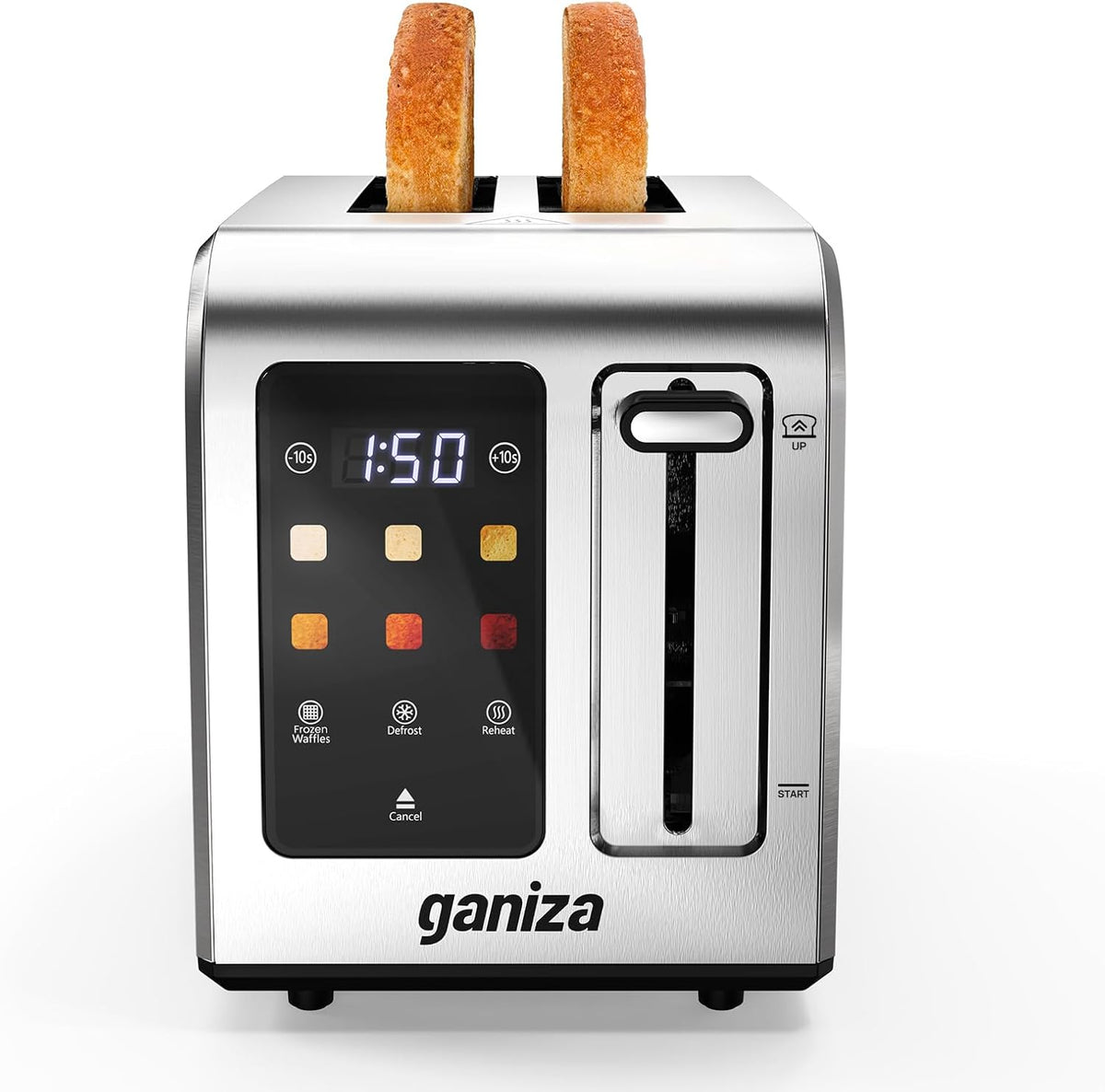 Toaster 2 Slice with Touchscreen Smart Toasters Wide Slot, Max 925W
