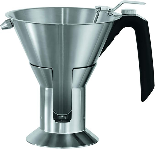 Rösle Stainless Steel Confectionary Funnel with Silicone Handle
