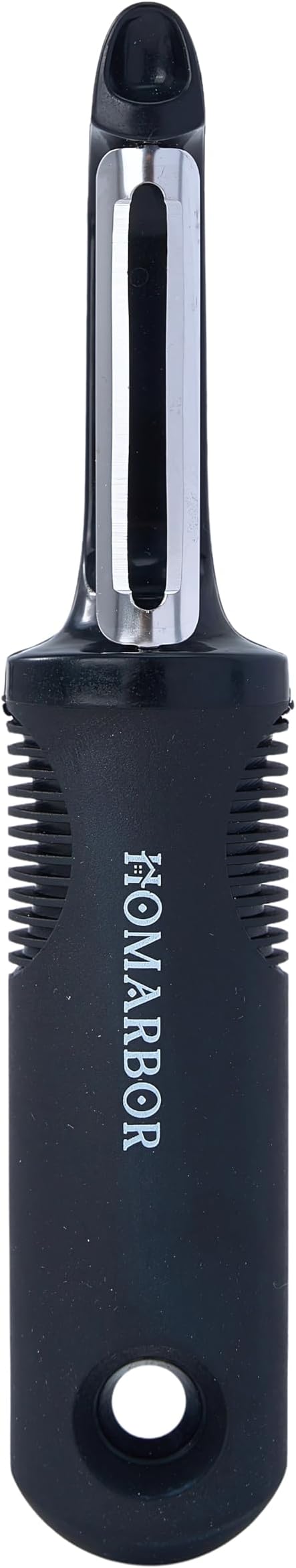 Premium Vegetable Peeler - Soft Grip & Ergonomic Handle - Skin Peeler for Veggies & Fruits - Dishwasher Safe I-Shape Potato Peeler - Black