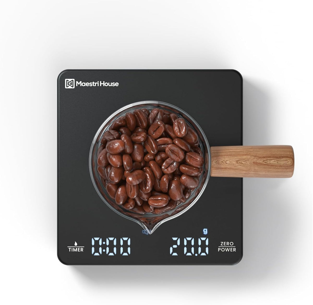 S1 Mini Espresso Coffee Scale with Timer, 2kg/0.1g