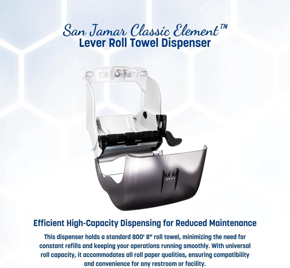 Classic Element Paper Towel Dispenser Wall-Mounted Commercial Roll Dispenser – close-up