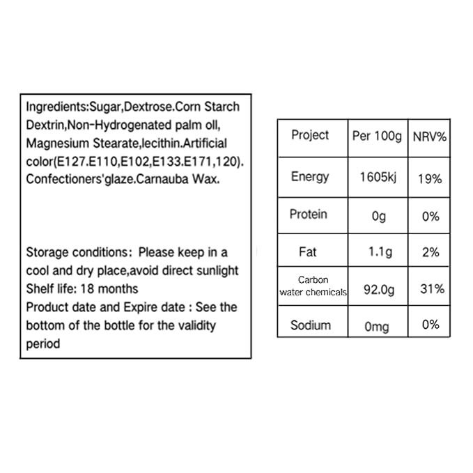 Pearl Sugar Sprinkles in Red, 4.58 oz Bottle, Nut-Free Edible Cake Decor