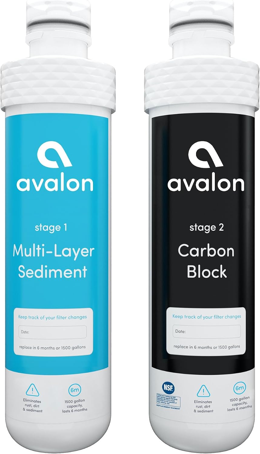 Genuine Replacement Filters for Bottleless Water Coolers, NSF Certified