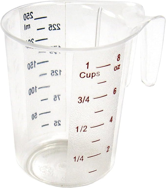 Winco 1-Cup Measuring Cup, Polycarbonate