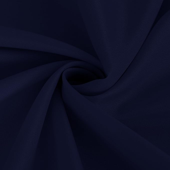 Tablecloths, Square Navy Polyester, 70 x 70 Inch, 6 Pack