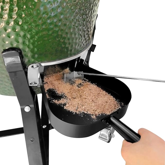 BBQ Ash Removal Pan Big Green Egg Accessories, Stainless Steel Ash Tool - Image 5