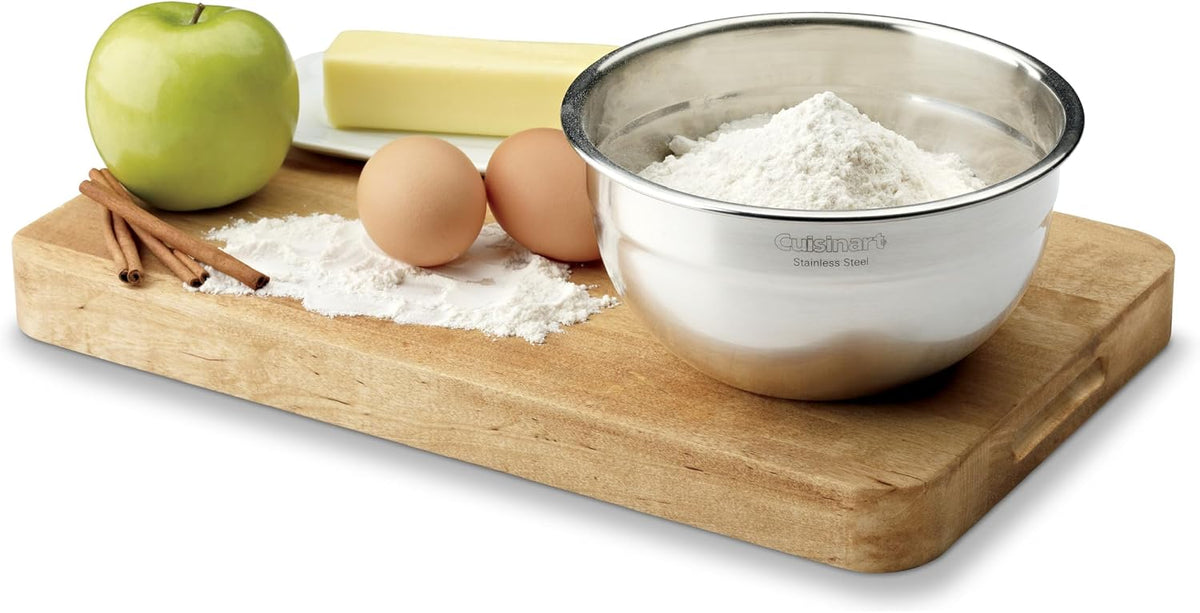 Mixing Bowl Set, Nesting Bowls, Stainless Steel, 3-Piece – alternate view