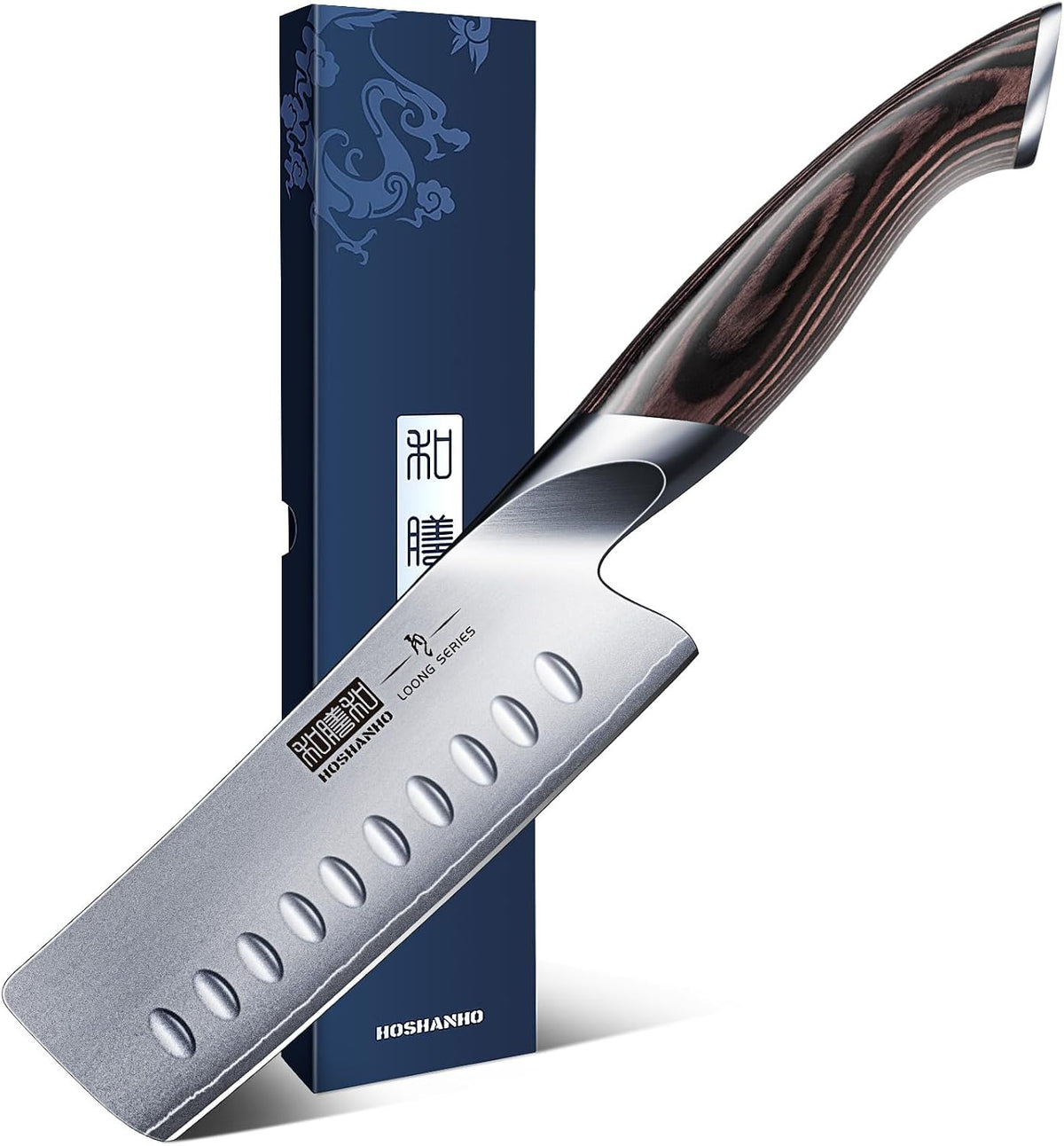 5.5 Inch Nakiri Knife, Ultra Sharp Japanese Kitchen Chef Knife