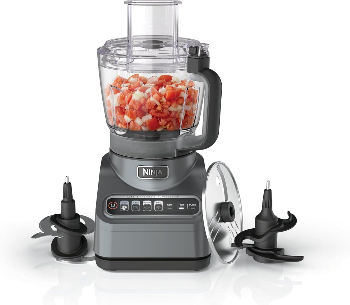 Professional Plus Food Processor, 1000PW, 9-Cup, Grey, BN601