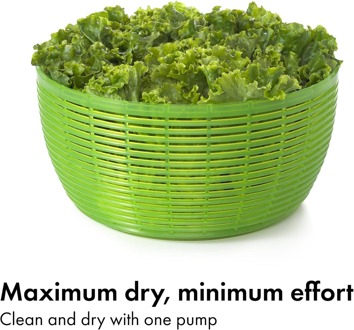 OXO Good Grips Salad Spinner - Green – close-up