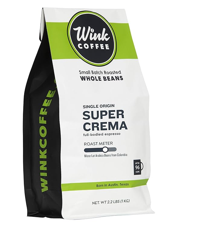 Medium Roast Whole Bean Espresso Coffee, 2.2 lb Bag