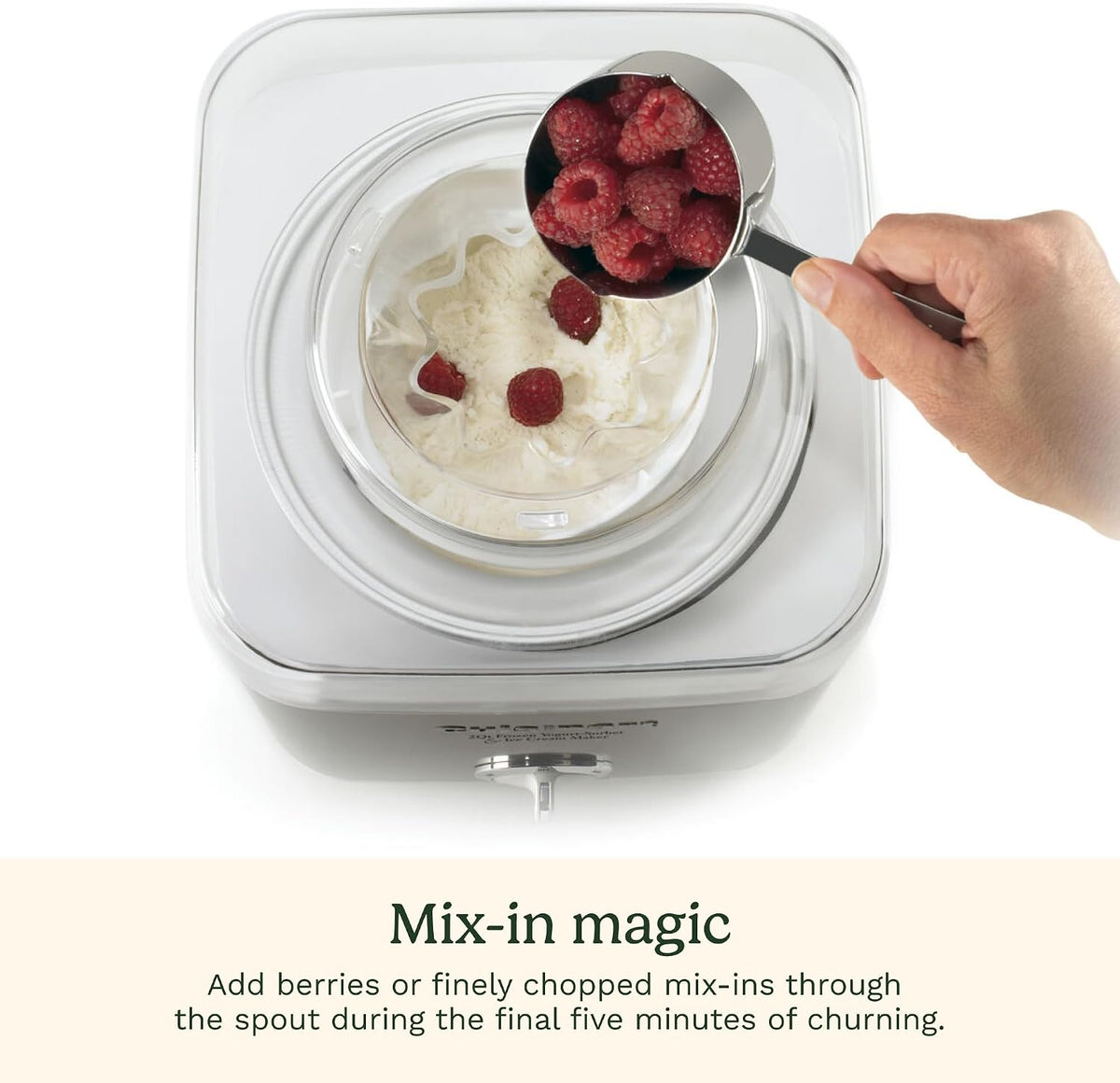 2 Qt. Ice Cream Maker Machine for Frozen Yogurt, ICE-30BCP1 – features