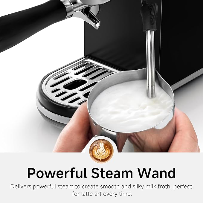 51mm Espresso Machine - Temperature & Cup Volume Adjustable at will