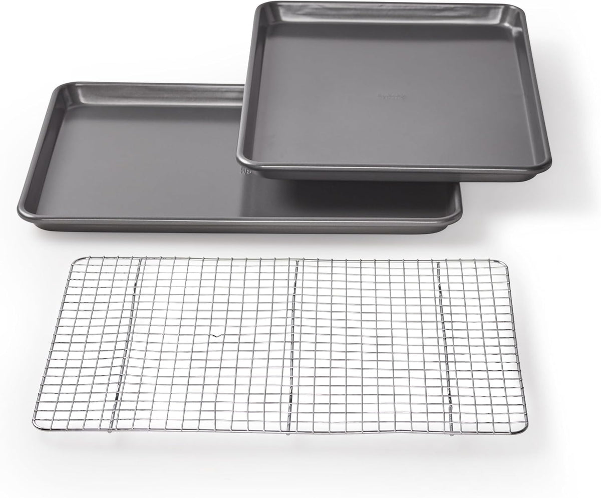 Jelly Roll Pan Set with Cooling Rack