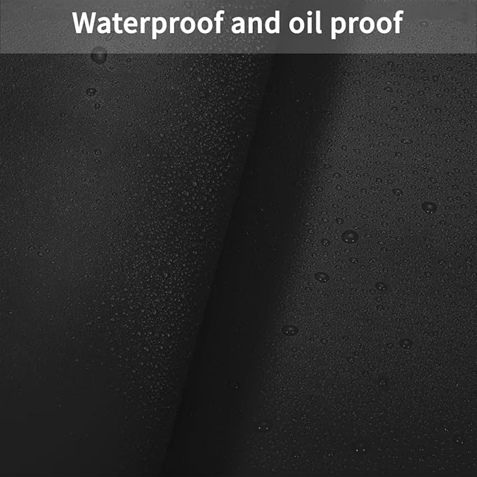Table Mats - 26x64 Inch Waterproof Easy to Clean Can Conceal Flaws Protector The Table Top from Scratches Used for Coffee Table (Black+Black 26x64)