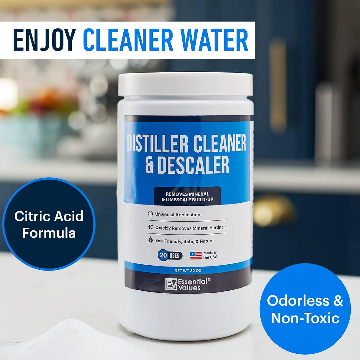 Universal Descaler - Espresso Descaling Solution - Coffee Machine Cleaner – size reference