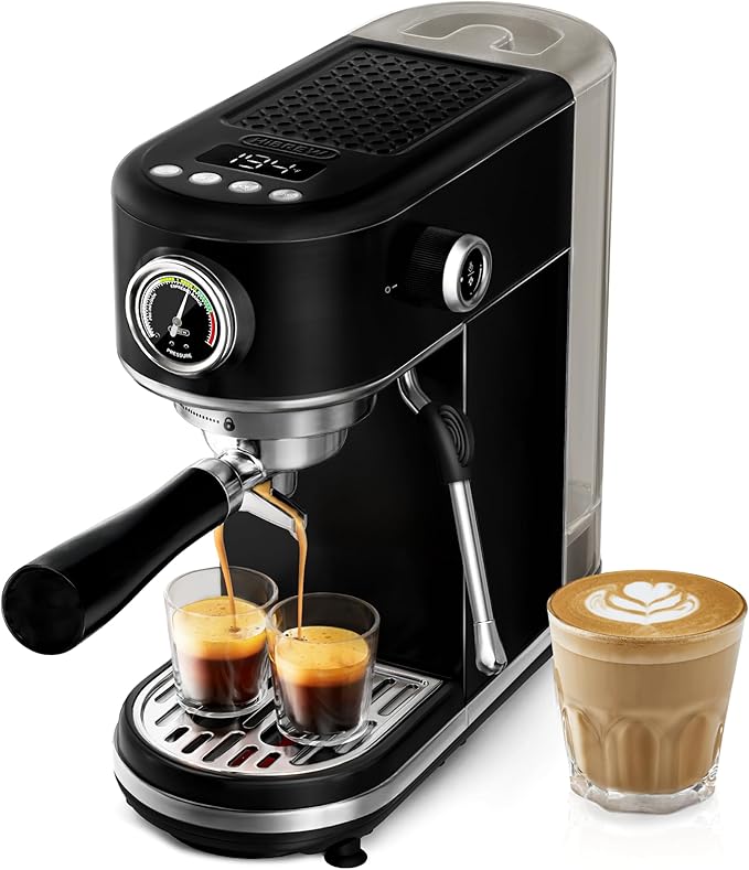 51mm Espresso Machine - Temperature & Cup Volume Adjustable at will