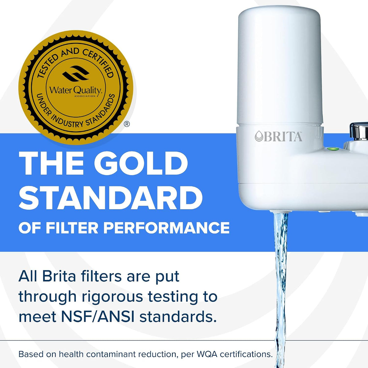 Elite Advanced White Faucet Water Filter System, 1 Filter – features