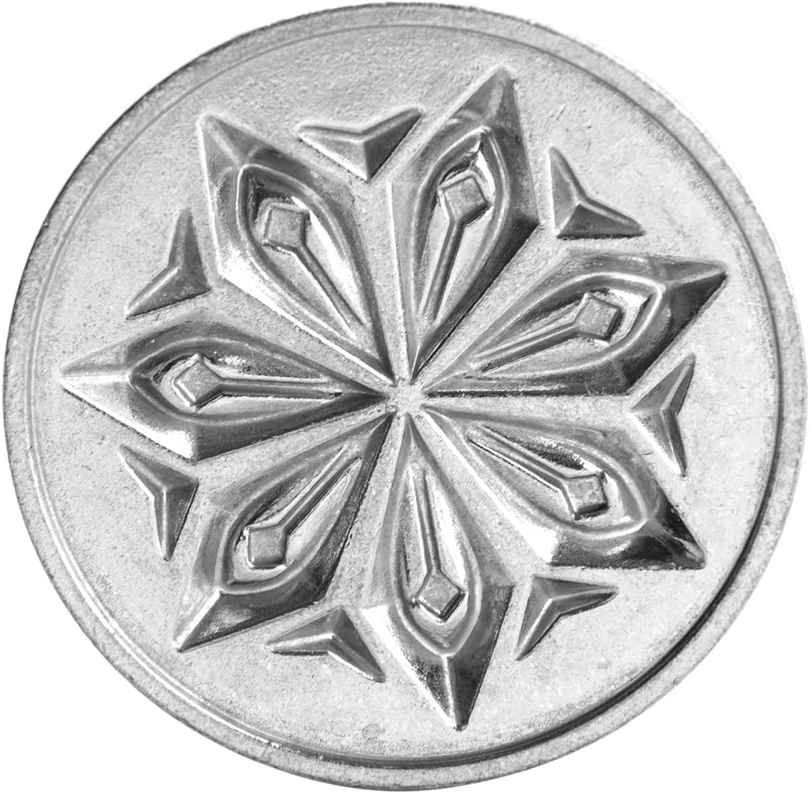 Starry Night Cookie Stamps (Set of 3), Sturdy Cast Aluminium Cookie Stamp Set – size reference