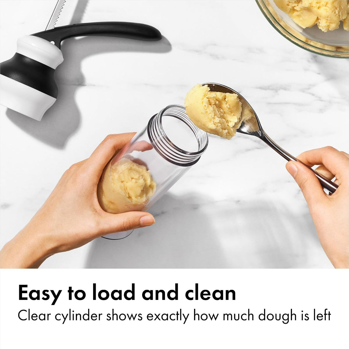 Good Grips 14-Piece Cookie Press Set – features