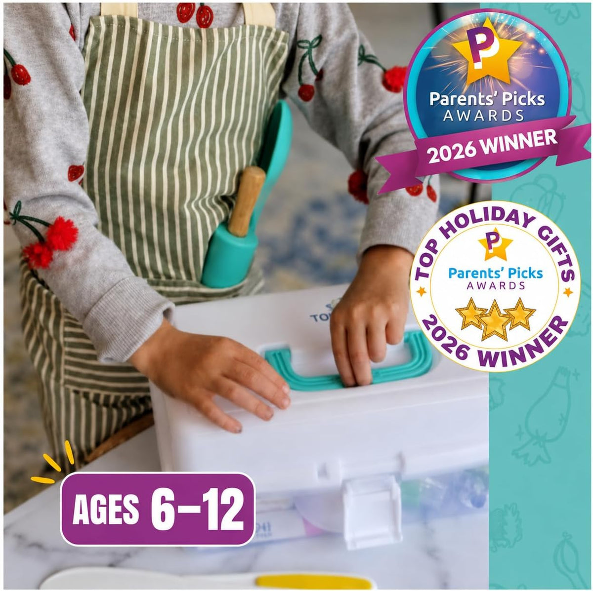 Jr. Kids Real Cooking and Baking Set | Ultimate Gift Kit | Ages 6-12 – detail