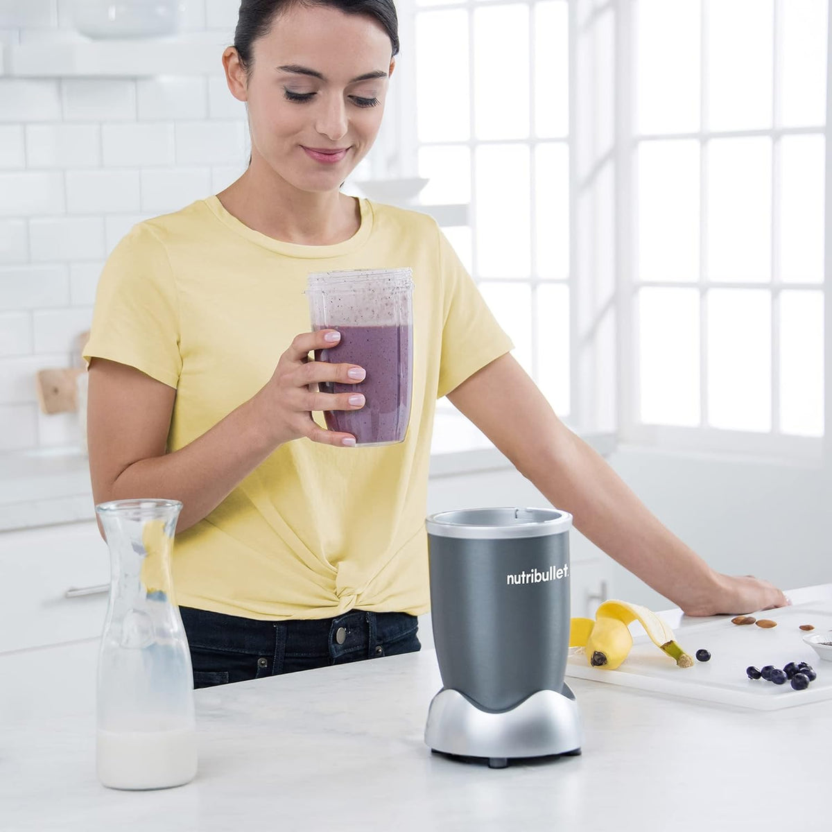 Personal Blender, 600W, 24oz Cup, NBR-0601WM – close-up