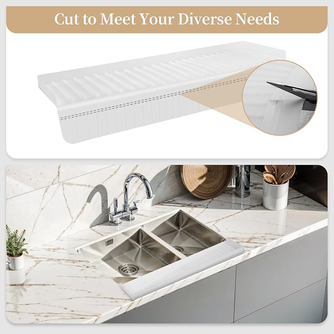Silicon Sink Edge Protectors for Kitchen Sink, Kitchen Sink Splash Guard - Image 6