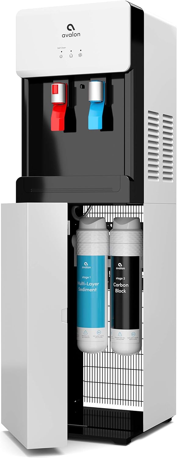 Genuine Replacement Filters for Bottleless Water Coolers, NSF Certified – size reference