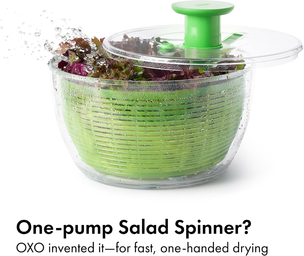 OXO Good Grips Salad Spinner - Green – detail