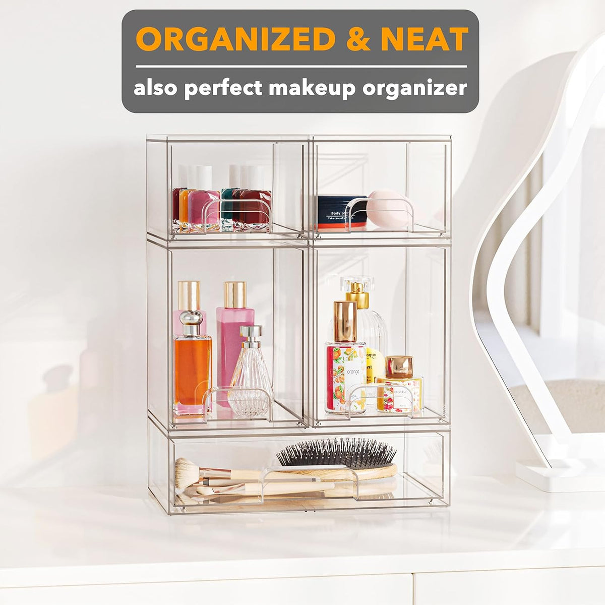 Bottle Storage Organizer Baby - Acrylic Bottles Station Organizer Container – alternate view