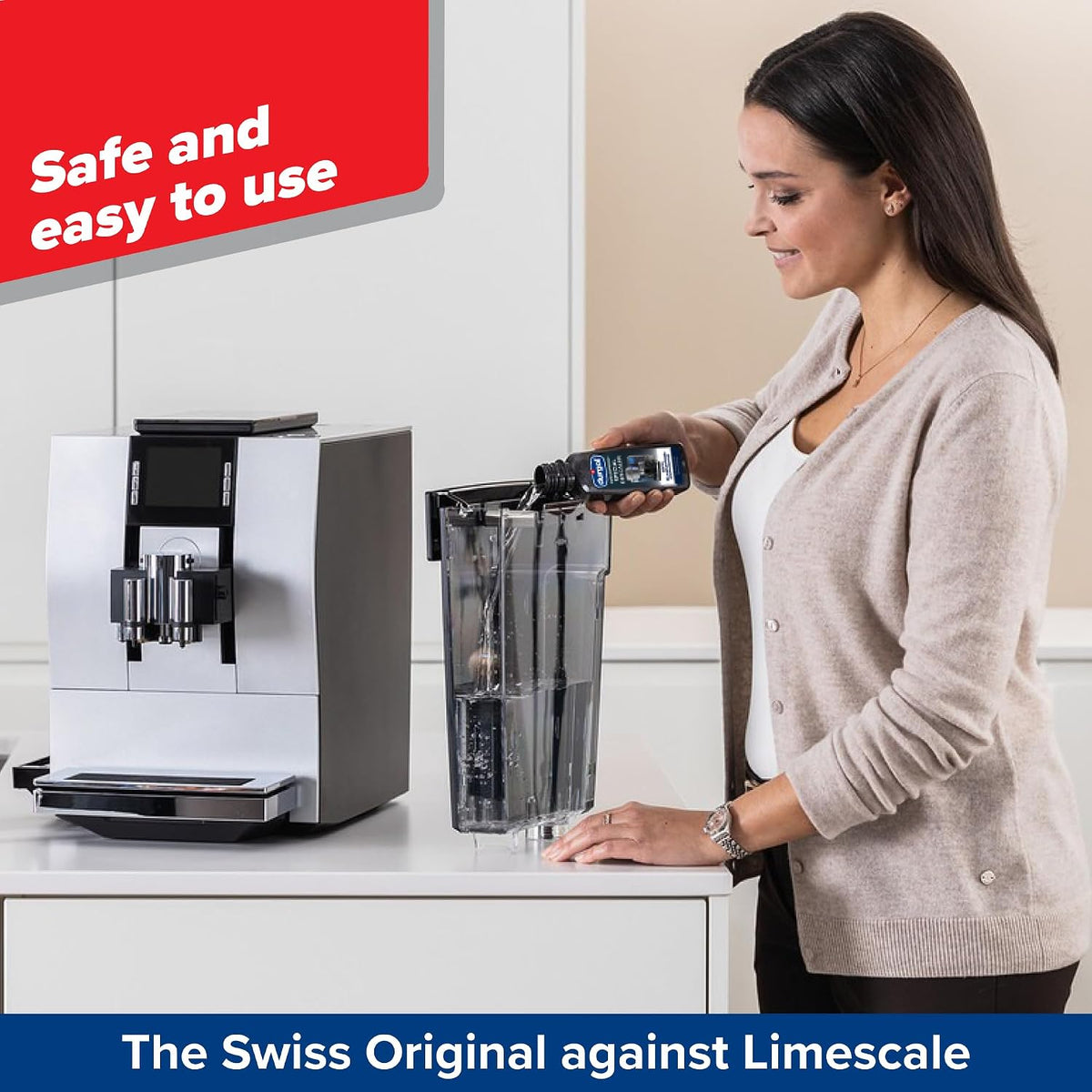 Swiss Espresso, Descaler and Decalcifier for All Brands of Espresso Machines – alternate view