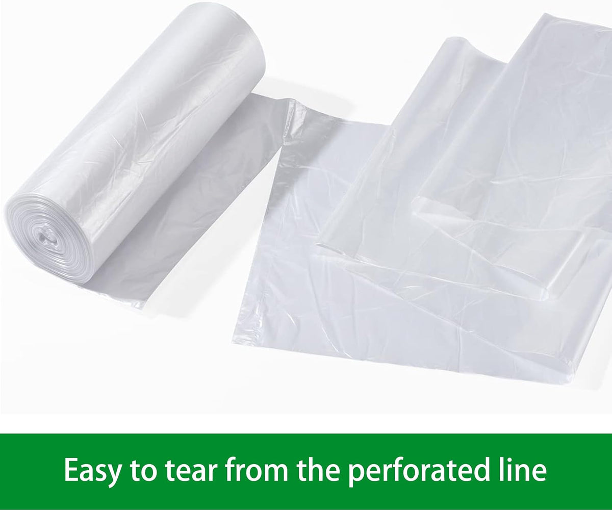 Trash Can Liners, 10-15 Gallon, Wholesale 1000 Count, 24" x 33" – size reference