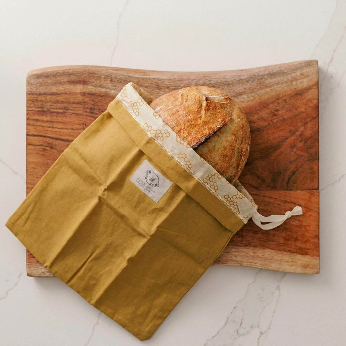 Beeswax Bread Bags, 2 Pack - Honeycomb – detail