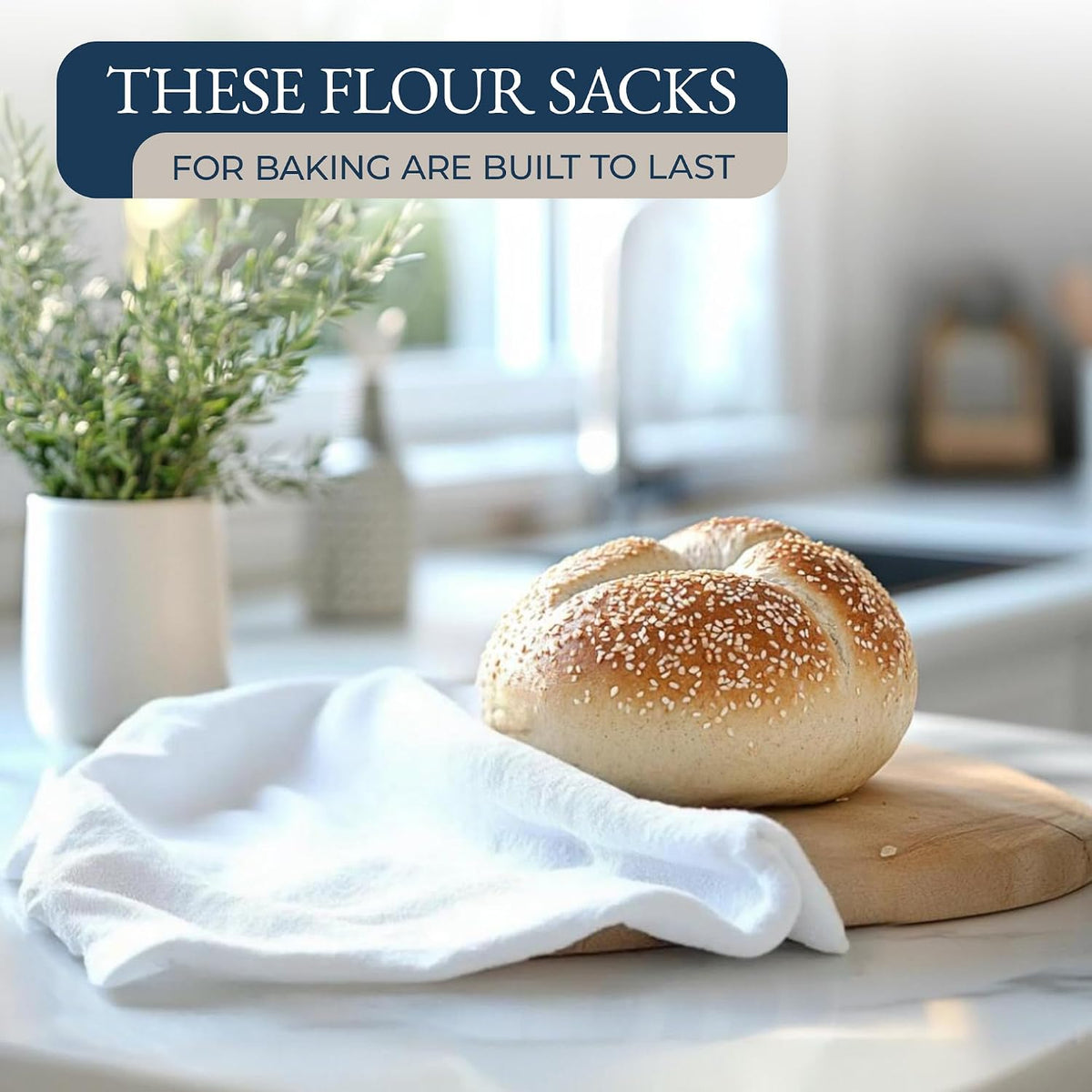 Kitchen Towel and Pot Holder Sets 20 Pc - Eco Friendly Reusable Cotton Dish – features