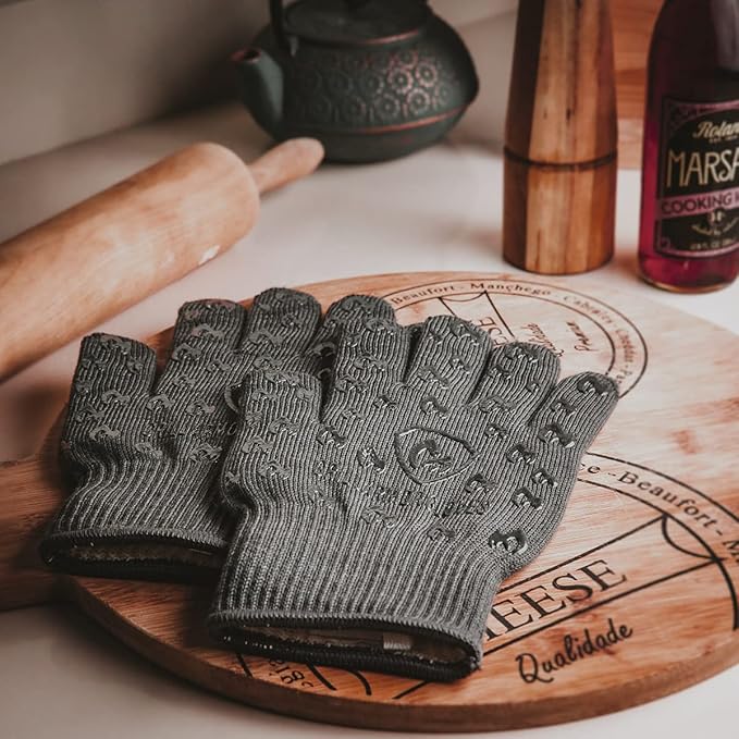 Oven Gloves with Fingers - Image 4