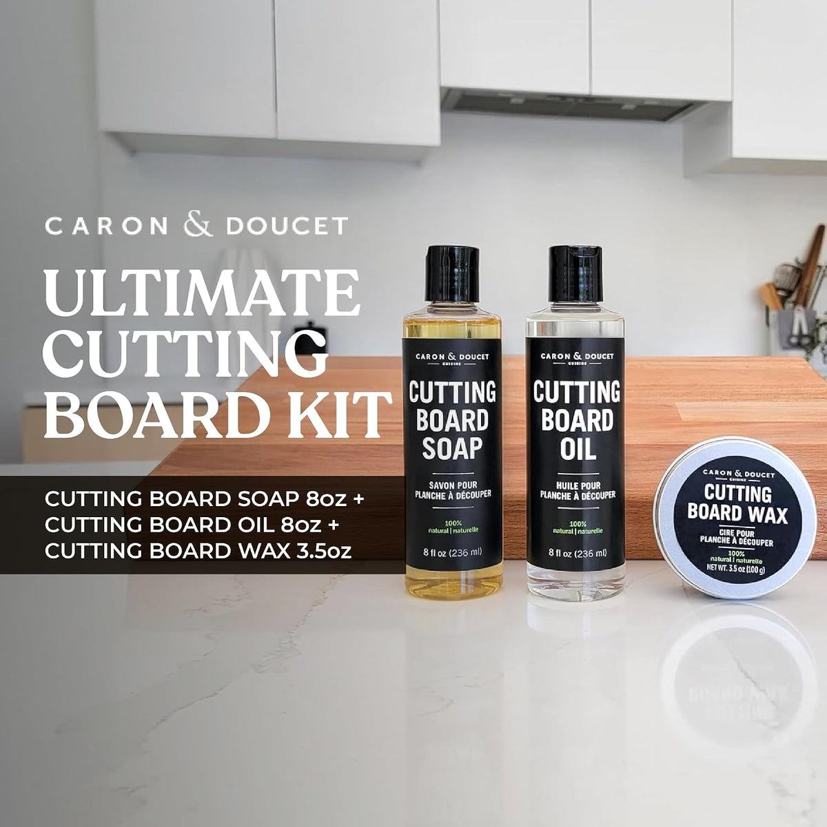 Ultimate Cutting Board Maintenance Kit - Cutting Board Oil, Cutting Board Soap – detail