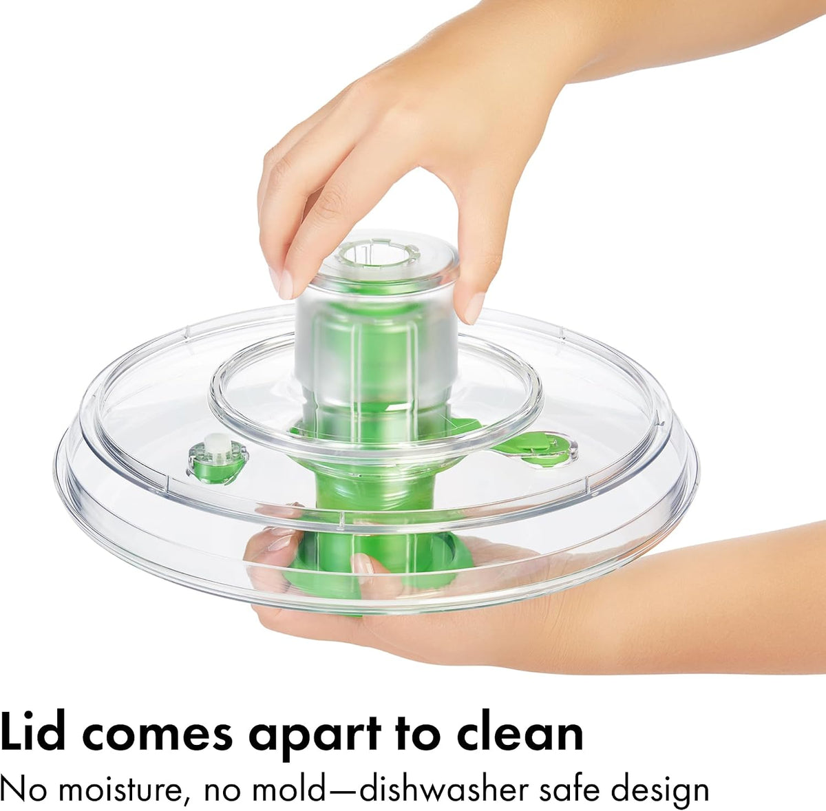 OXO Good Grips Salad Spinner - Green – features