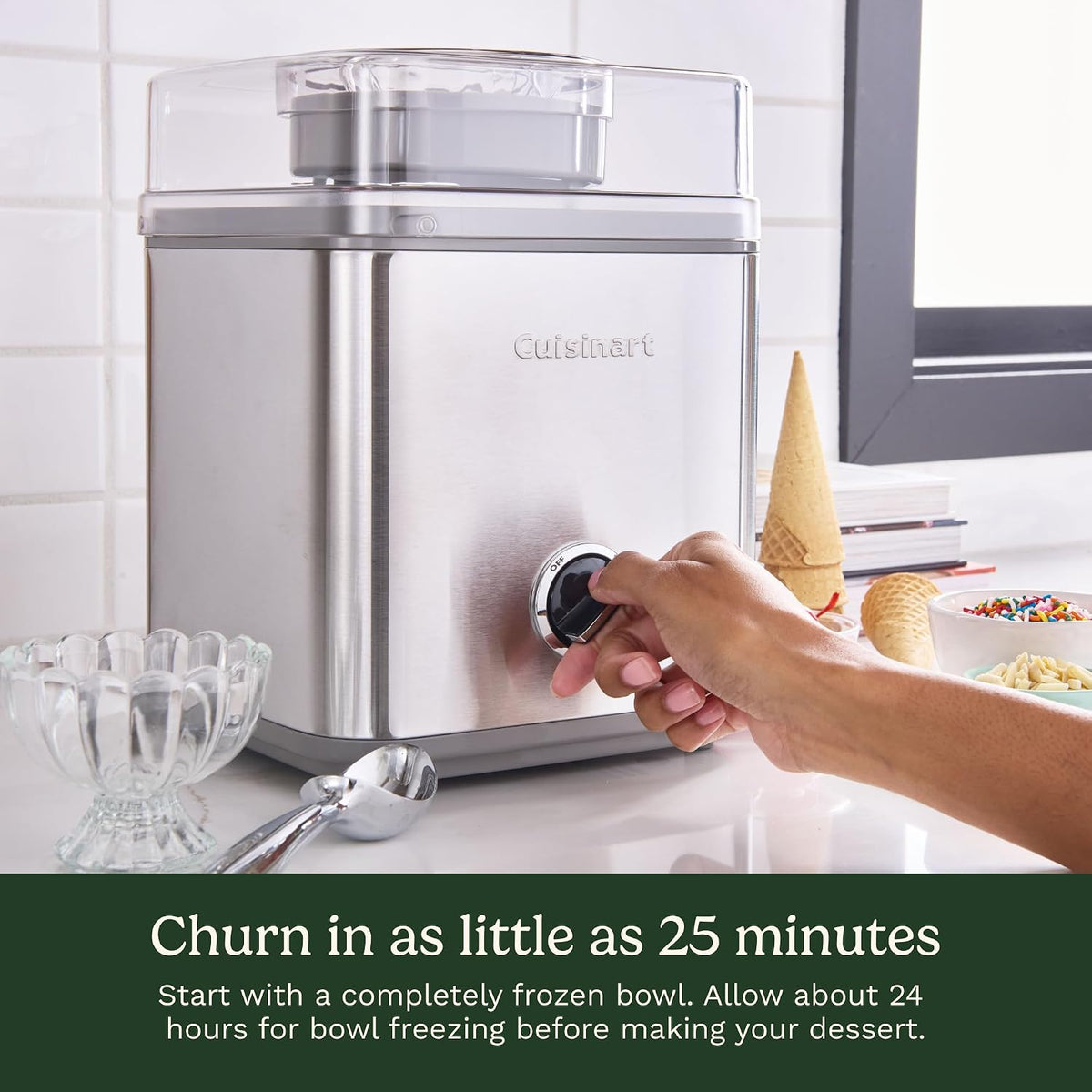 2 Qt. Ice Cream Maker Machine for Frozen Yogurt, ICE-30BCP1 – alternate view