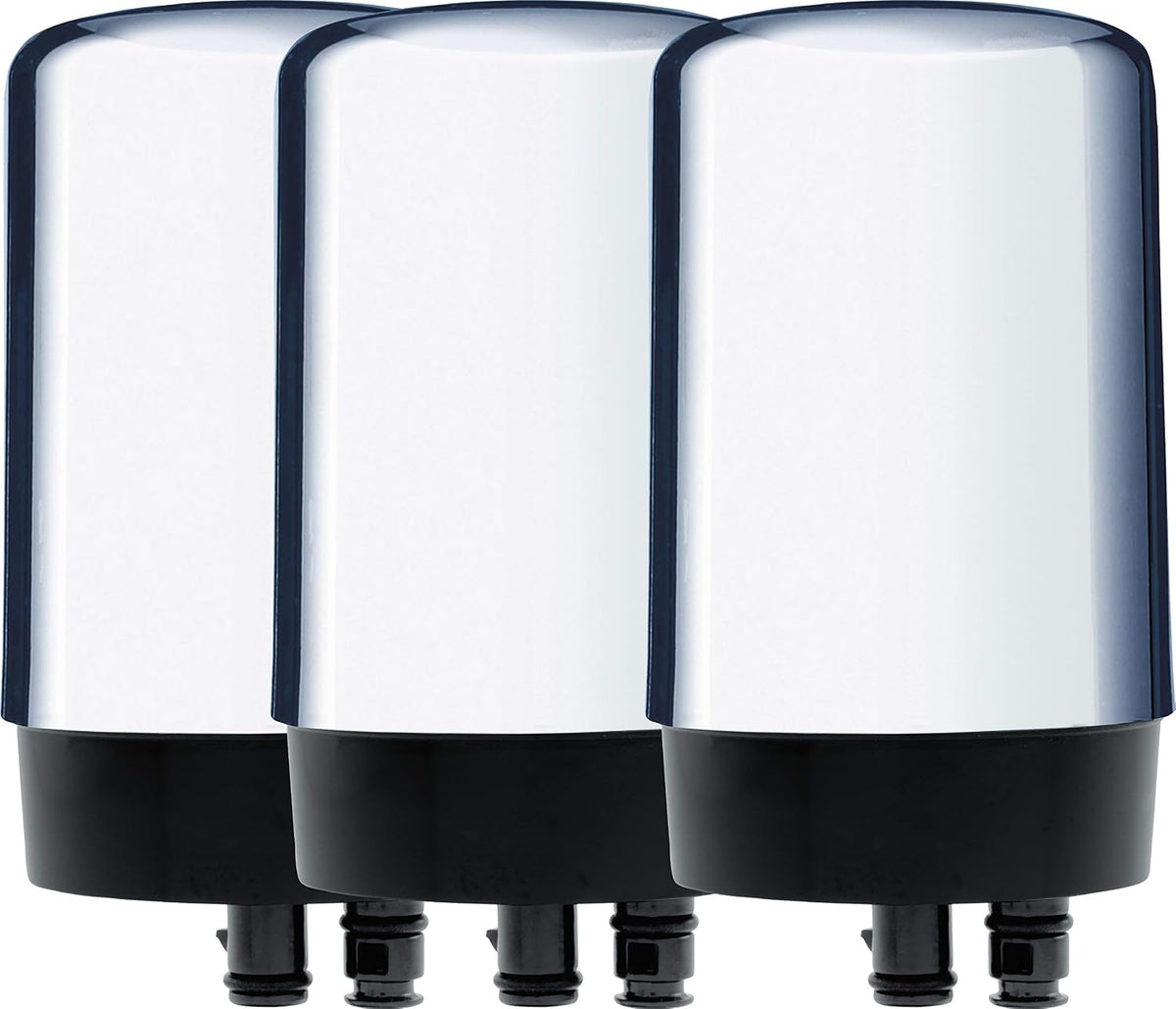 Elite Replacement Faucet Water Filter, Chrome, 3 Count – detail