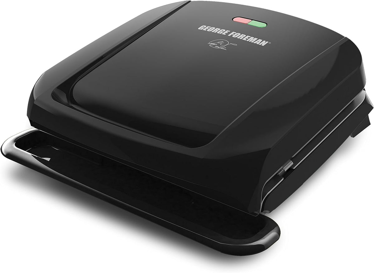 4-Serving Indoor Grill with Removable Plates