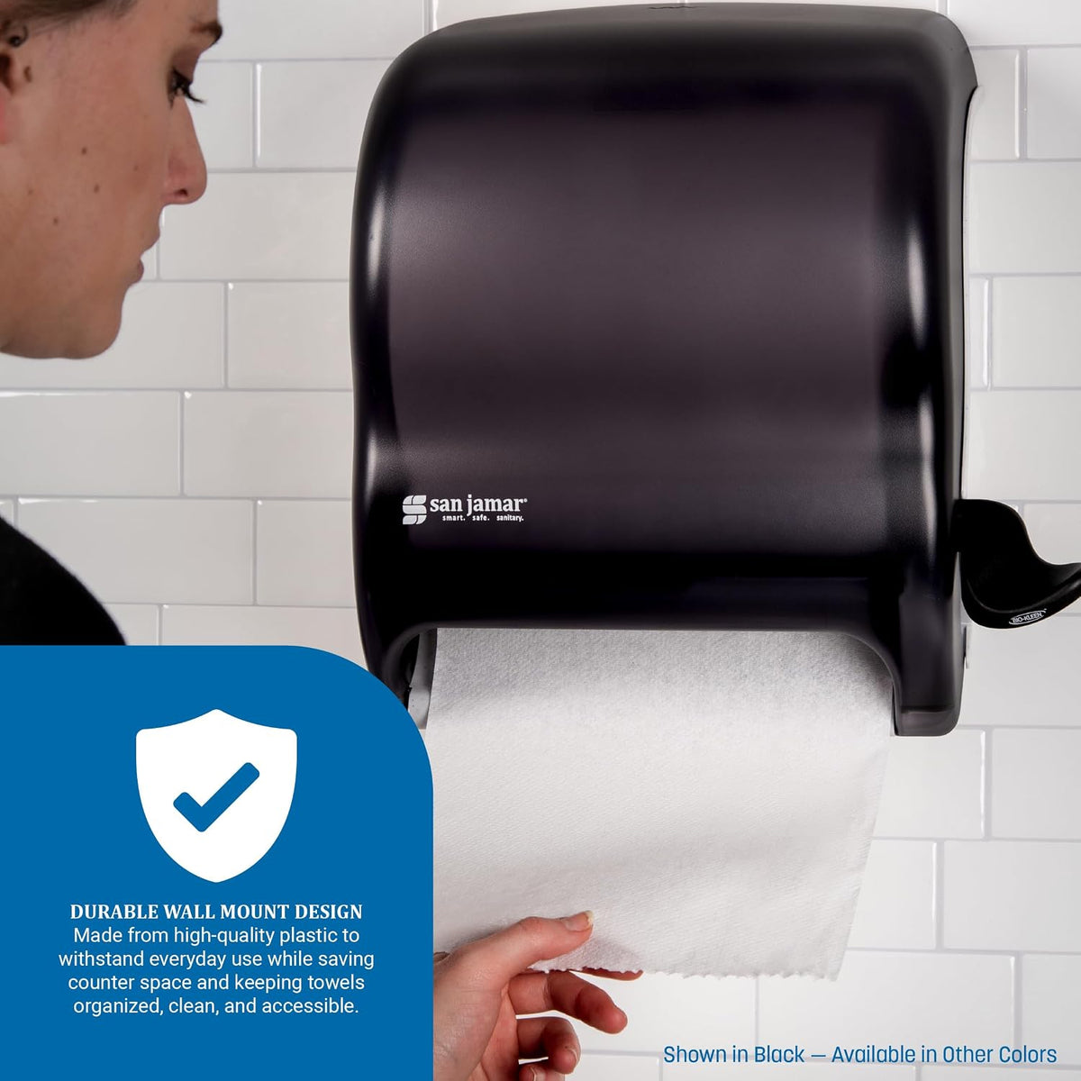 Classic Element Paper Towel Dispenser Wall-Mounted Commercial Roll Dispenser – set view