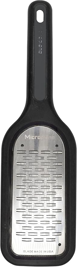 Microplane Select Series Double Sided Ribbon Blade Cheese Grater - Black