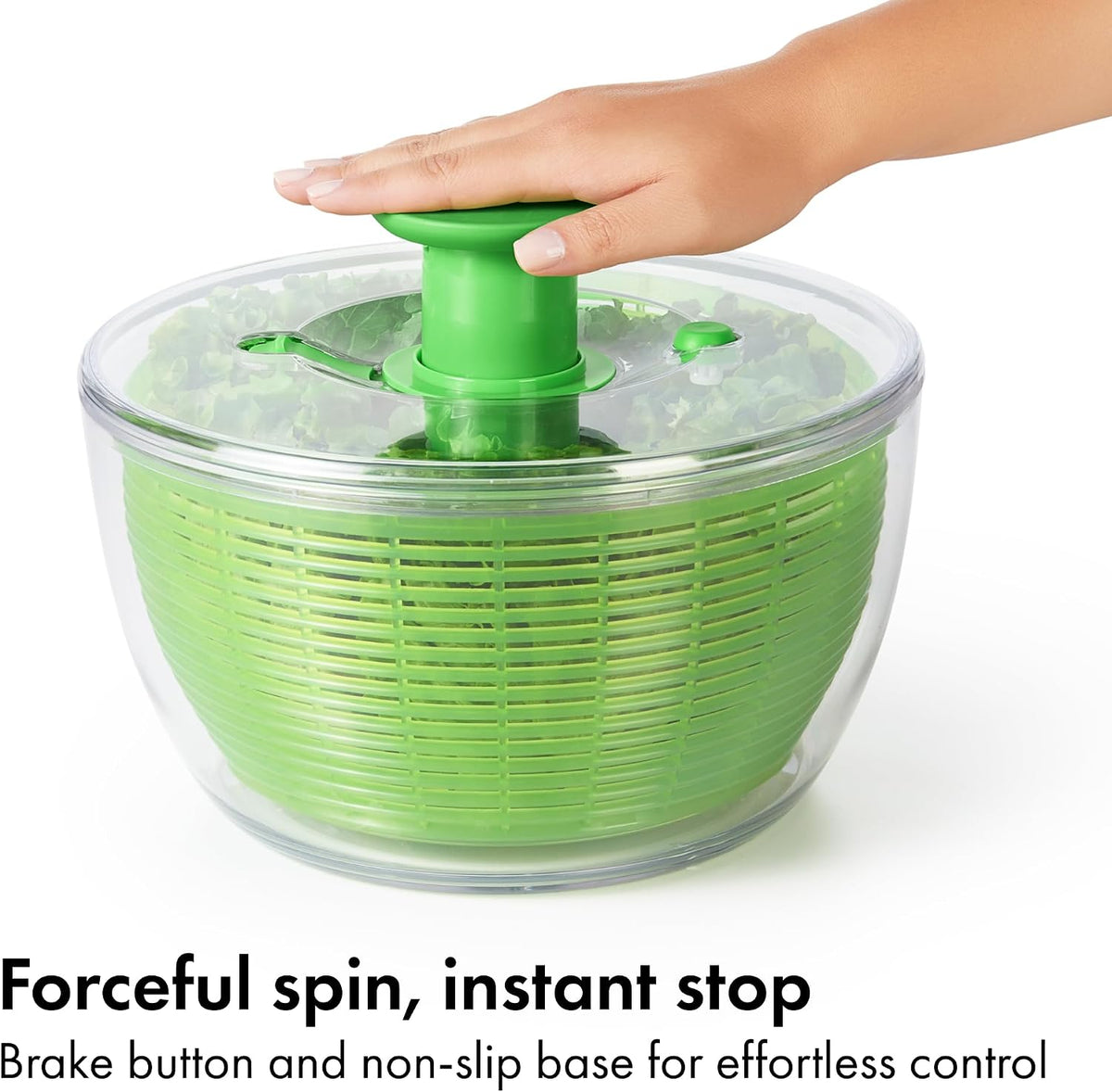 OXO Good Grips Salad Spinner - Green – alternate view