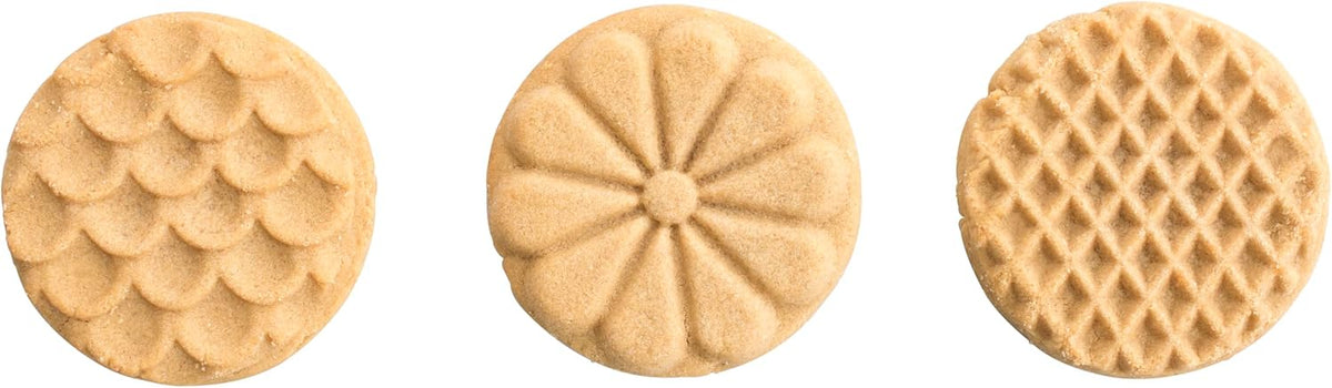 Heirloom Cookie Stamps (Set of 3), Sturdy Cast Aluminium Cookie Stamp Set – alternate view