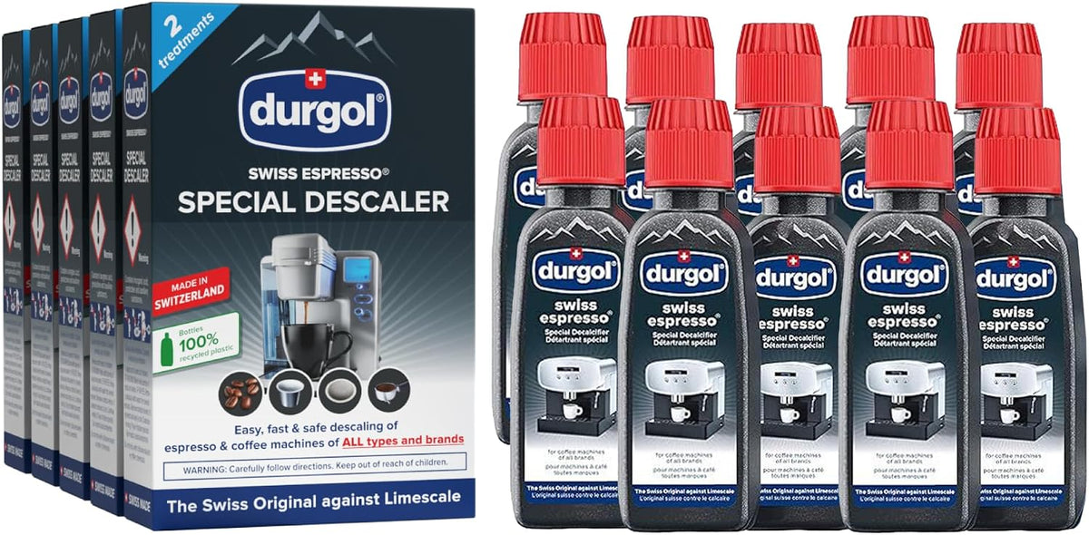 Swiss Espresso, Descaler and Decalcifier for All Brands of Espresso Machines